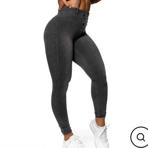 NWT FitJeans 360 VS high waist leggings grey